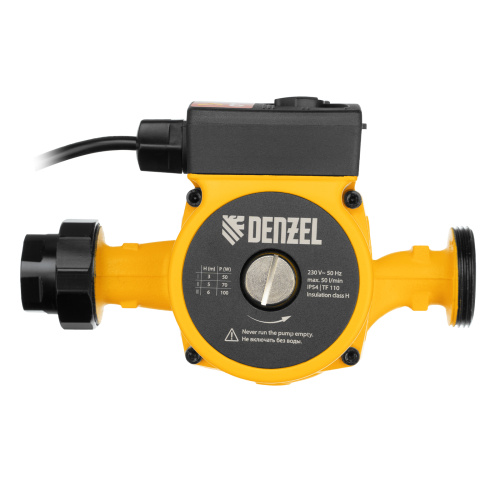 Циркуляционный насос CP25-6, напор 6 м, 50 л/мин, 1 м кабель, монт. длина 180 мм Denzel по ценам производителя в Воронеже с доставкой по всей России