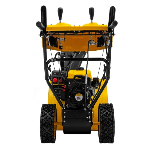 Бензиновая снегоуборочная машина SBM 610S PRO, 212 cc, электростартер, фара, обогрев Denzel по ценам производителя в Воронеже с доставкой по всей России