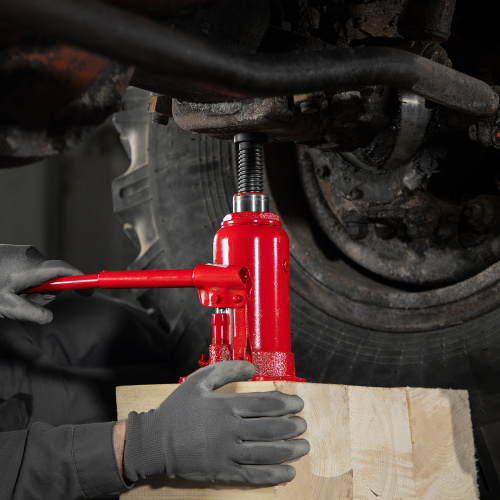 Домкрат гидравлический бутылочный, 12 т, h подъема 210-400 мм Sparta по ценам производителя в Воронеже с доставкой по всей России