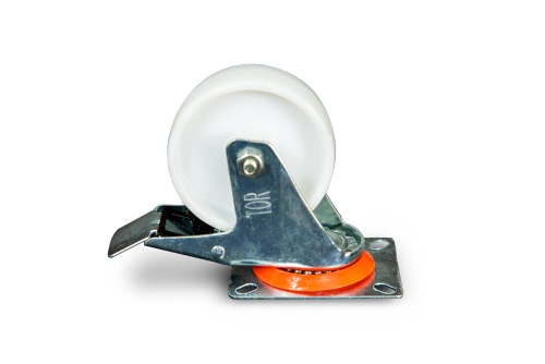 Колесо поворотное полипропилен SRCnb 42 100 мм с тормозом (N) по ценам производителя в Воронеже с доставкой по всей России