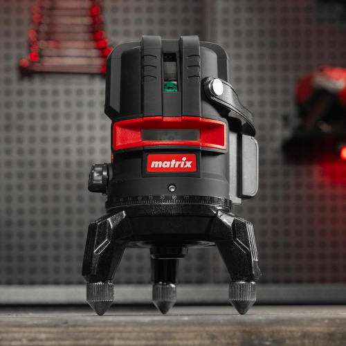 Лазерный уровень ML 06 Green, 30 м, 520 нм, аккумулятор Li 2800 мАч, резьба 5/8" Matrix по ценам производителя в Воронеже с доставкой по всей России