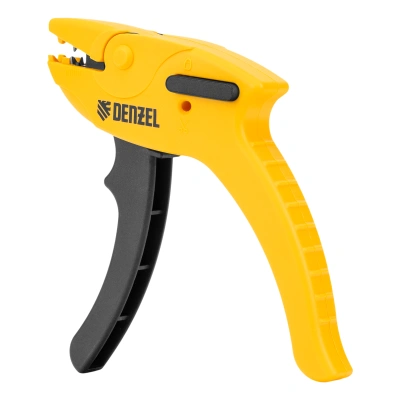 Щипцы для зачистки электропроводов, сечением 0,2-6 мм2, функция обрезания проводов Denzel по ценам производителя в Воронеже с доставкой по всей России