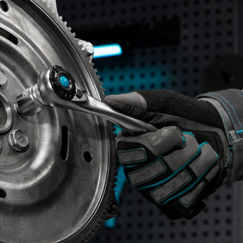 Набор торцевых головок, трещотка 120 зубьев, 3/8", CrV, 12 предметов Gross по ценам производителя в Воронеже с доставкой по всей России