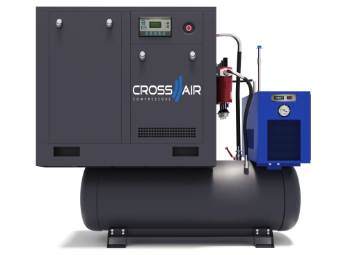 Винтовой компрессор с осушителем CrossAir CA22-8GA-500DRY (IP23) по ценам производителя в Воронеже с доставкой по всей России
