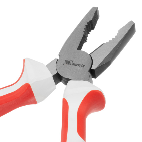 Плоскогубцы Premium, 180 мм, трехкомпонентные рукоятки Matrix по ценам производителя в Воронеже с доставкой по всей России
