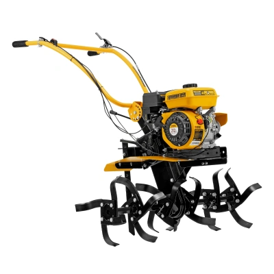 Мотоблок DPT-270SB, 7 л.с., ремен.сцеп, фрез 3х4, ШОМ, без колес, передачи 2В/1Н Denzel по ценам производителя в Воронеже с доставкой по всей России