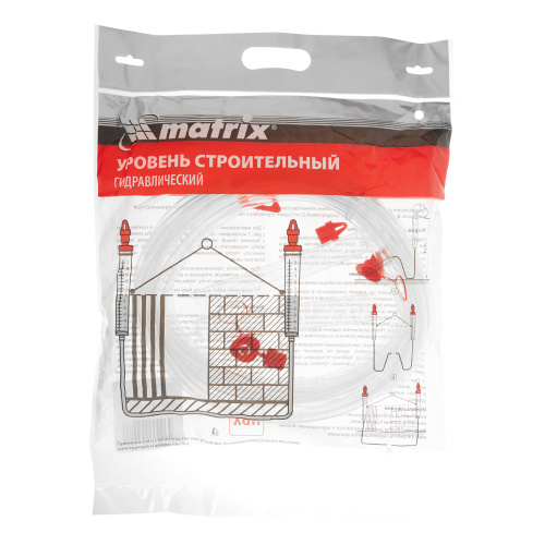 Гидроуровень,удлиненная колба, рельефная градуировка, 10м Matrix по ценам производителя в Воронеже с доставкой по всей России