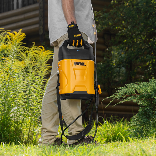 Опрыскиватель аккумуляторный D-5LI, 5 л, Li-Ion акк., 12 В, 2 Ач Denzel по ценам производителя в Воронеже с доставкой по всей России