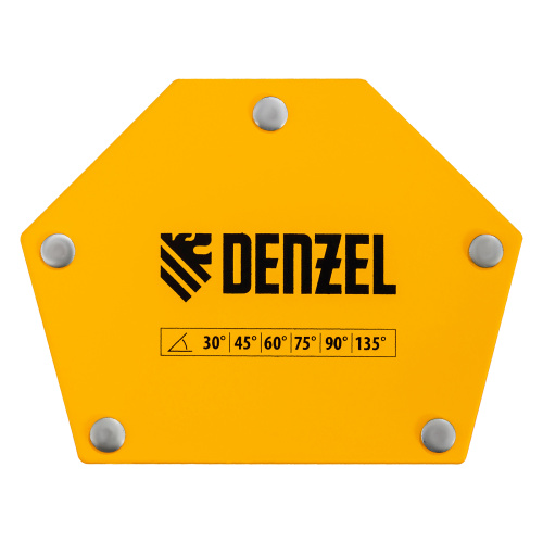 Фиксатор магнитный для сварочных работ усилие 50 LB, 30х45х60х75х90х135 град. Denzel по ценам производителя в Воронеже с доставкой по всей России