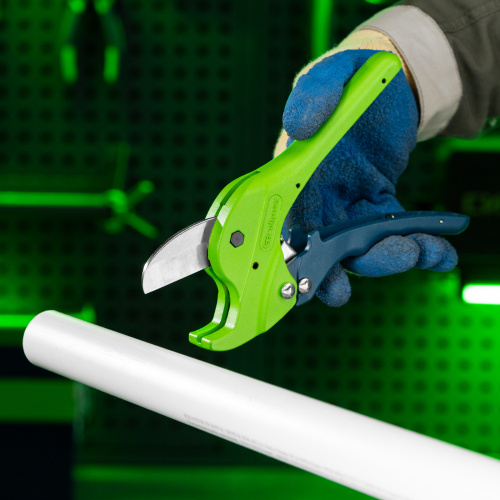 Ножницы для резки изделий из пластика, усиленные, полуавтомат, D до 35 мм Сибртех по ценам производителя в Воронеже с доставкой по всей России