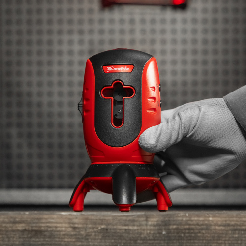 Лазерный уровень ML01T, дальность 10 м, точность ± 0,5 мм, / 1 м, длина волны 650 нм, проекция 1 вертикальная 1 горизонтальная плоскость, резьба под штатив 5/8" Matrix по ценам производителя в Воронеже с доставкой по всей России