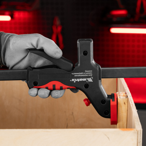 Струбцина универсальная F-образная, 760 х 1065 х 90 мм, пластмассовый корпус Matrix по ценам производителя в Воронеже с доставкой по всей России