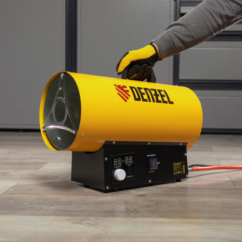 Газовая тепловая пушка GHG-15i, 15 кВт, цифровой термостат, пропан-бутан Denzel по ценам производителя в Воронеже с доставкой по всей России