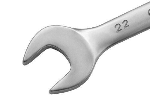 Ключ комбинированный, 22 мм, CrV, матовый хром Matrix по ценам производителя в Воронеже с доставкой по всей России