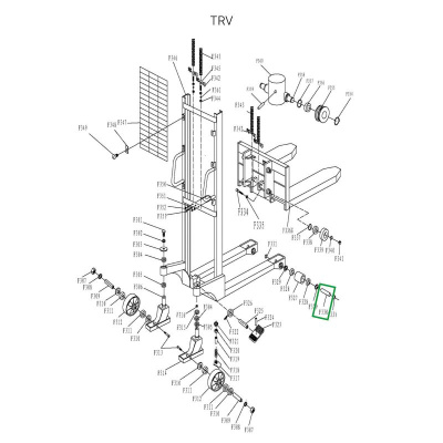 Ось подвильного ролика для TRV по ценам производителя в Воронеже с доставкой по всей России