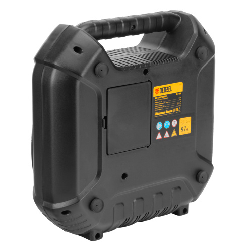 Компрессор воздушный DL1100 1.1 кВт, 180 л/мин, с набором аксессуаров Denzel по ценам производителя в Воронеже с доставкой по всей России