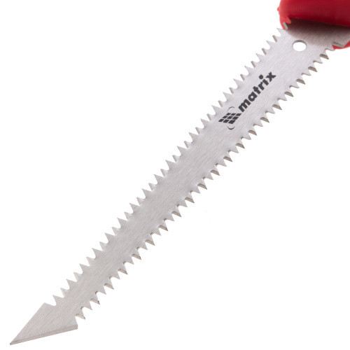 Ножовка по гипсокартону, 180 мм, две рабочие кромки полотна, двухкомпонентная рукоятка Matrix по ценам производителя в Воронеже с доставкой по всей России