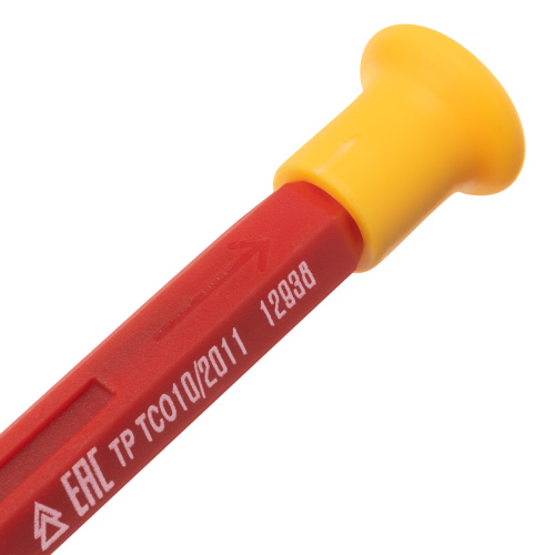 Отвертка со сменными жалами, диэлектрическая до 1000 В, 9 предметов, CrV Сибртех по ценам производителя в Воронеже с доставкой по всей России