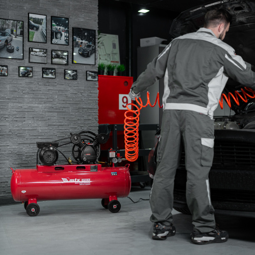 Компрессор воздушный ременный привод КР2500/80, 2,5 кВт, 80 литров, 420 л/мин МТХ по ценам производителя в Воронеже с доставкой по всей России