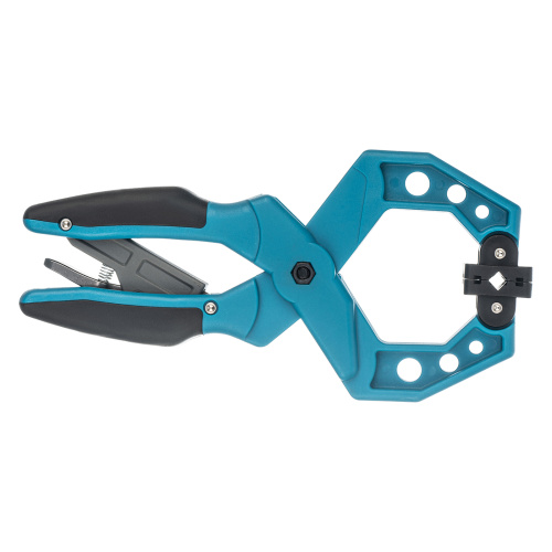 Струбцина клещеобразная 2-1/4, пластиковый корпус, храповой механизм жесткой фиксации, 58 мм Gross по ценам производителя в Воронеже с доставкой по всей России