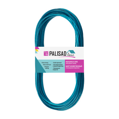Шнур хозяйственный с полимерным покрытием, 3 мм, L 10 м, Home Palisad по ценам производителя в Воронеже с доставкой по всей России