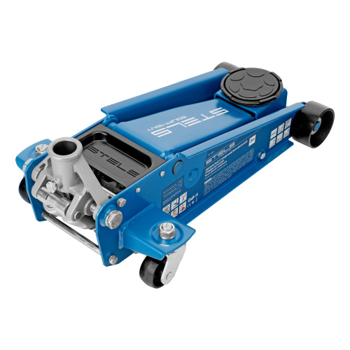 Домкрат гидравлический подкатной, 3 т, 120-450 мм, быстрый подъем, проф. Stels по ценам производителя в Воронеже с доставкой по всей России