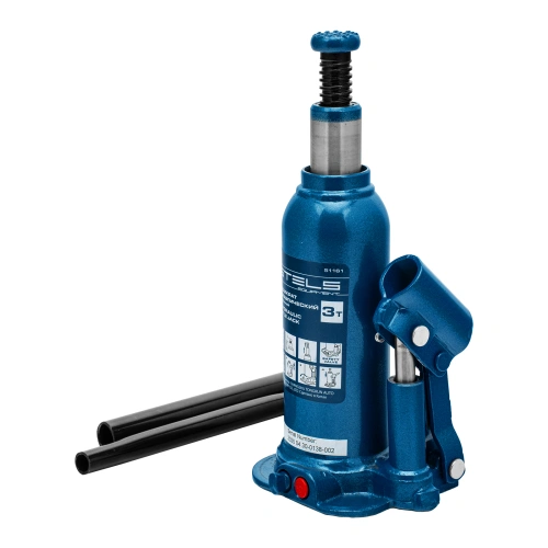 Домкрат гидравлический бутылочный, 3 т, h подъема 188-363 мм Stels по ценам производителя в Воронеже с доставкой по всей России