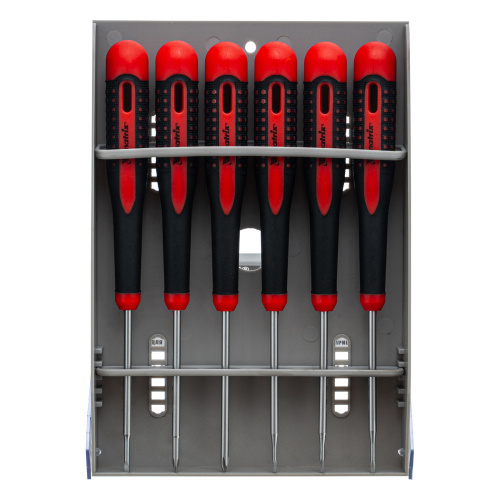 Набор отверток для точных работ Fusion, двухкомпонентная рукоятка, 6 шт, в пластиковом пенале Matrix по ценам производителя в Воронеже с доставкой по всей России