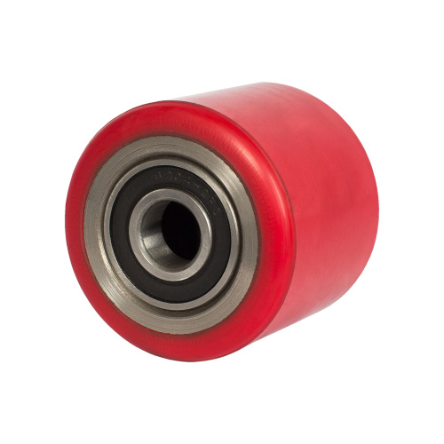 Ролик для гидравлических тележек с подшипниками, полиуретан, 70 х 60мм по ценам производителя в Воронеже с доставкой по всей России