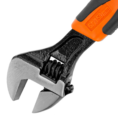 Ключ разводной, 150 мм, двухкомпонентная рукоятка Sparta по ценам производителя в Воронеже с доставкой по всей России