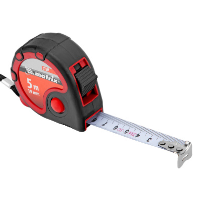 Рулетка Status 3 fixations,5 м х 19 мм,двухкомпонентный корпус,3 фиксации ленты Matrix по ценам производителя в Воронеже с доставкой по всей России