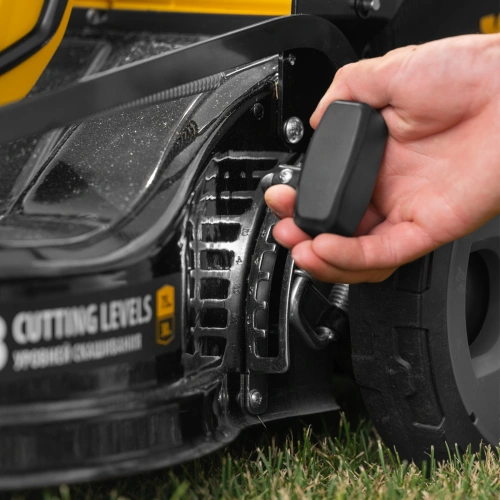 Газонокосилка аккумуляторная бесщет. DLM-460, 460 мм, травосб. 65 л., Li-Ion, 40 В Denzel по ценам производителя в Воронеже с доставкой по всей России