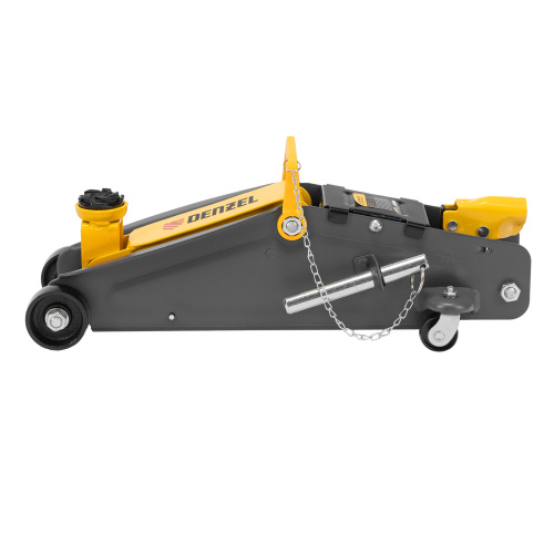 Домкрат гидравлический подкатной с фиксатором, 2,8 т, 135-385 мм Denzel по ценам производителя в Воронеже с доставкой по всей России