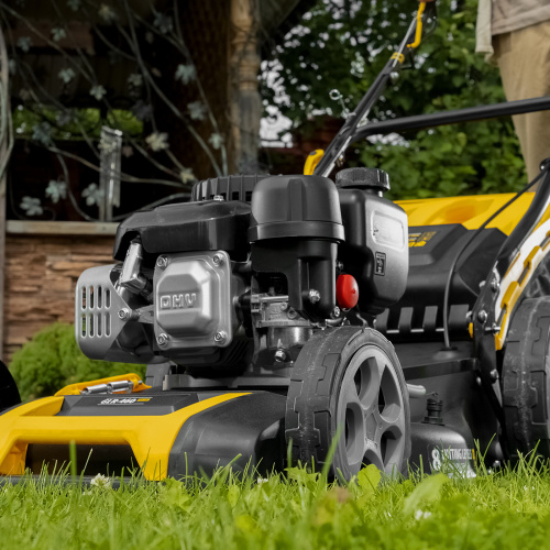 Газонокосилка бензиновая GLR-460SP-ZS, 149 см3, ширина 46 см, привод, травосборник 65 л Denzel по ценам производителя в Воронеже с доставкой по всей России