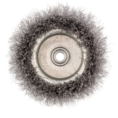 Щетка для УШМ, 150 мм, М14, "чашка", витая проволока 0.3 мм Сибртех по ценам производителя в Воронеже с доставкой по всей России