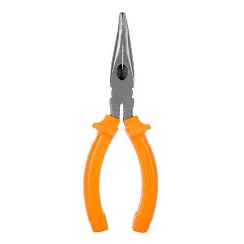 Длинногубцы изогнутые Classic, 160 мм, шлифованные, пластмассовые рукоятки Sparta по ценам производителя в Воронеже с доставкой по всей России