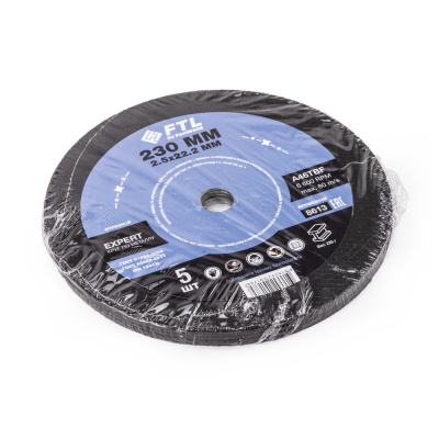 Круг отрезной по металлу FTL Expert 230 х 2,5 х 22,2 мм A46TBF купить в Москве с доставкой по всей России | ProtosMarket.ru