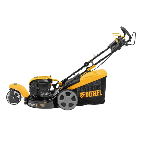 Бензиновая газонокосилка GLT-460SP-T, Trike 149 см3, 46 см, привод, панель, 60л Denzel по ценам производителя в Воронеже с доставкой по всей России