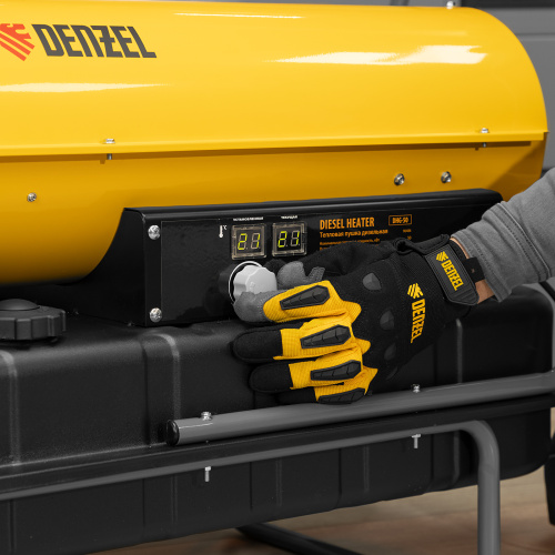Дизельная тепловая пушка DHG-50, 50 кВт, 1100 м3/ч, прямой нагрев Denzel по ценам производителя в Воронеже с доставкой по всей России