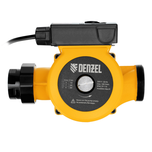 Циркуляционный насос CP32-8, напор 8 м, 160 л/мин, 1 м кабель, монт. длина 180 мм Denzel по ценам производителя в Воронеже с доставкой по всей России