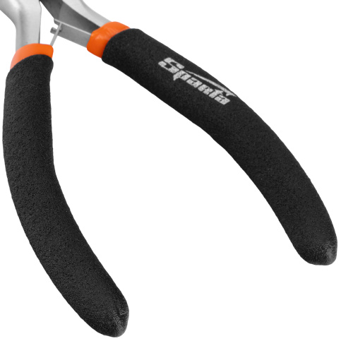 Плоскогубцы Mini, 130 мм, никелированные, авторазжим Sparta по ценам производителя в Воронеже с доставкой по всей России