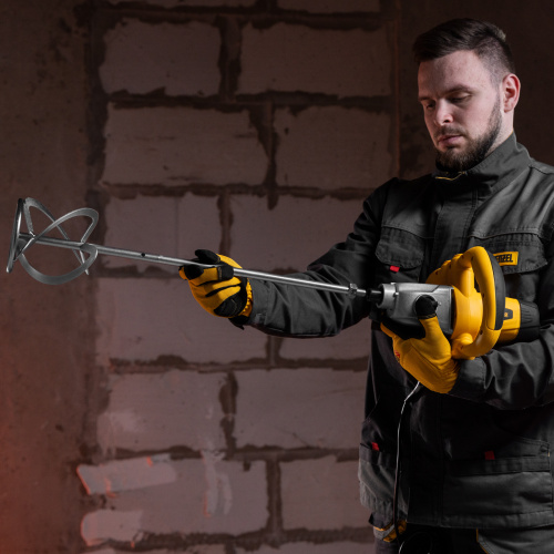 Миксер строительный EM-1-1220, 1220 Вт, 0-480/0-800 об/мин Denzel по ценам производителя в Воронеже с доставкой по всей России