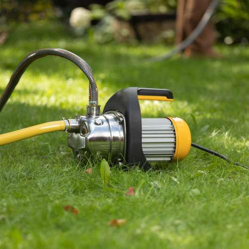 Садовый поверхностный насос GP1200Х, 1200 Вт, 3700 л/ч, подъем 46 м, нержавейка Denzel по ценам производителя в Воронеже с доставкой по всей России