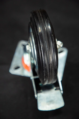 Колесо поворотное резина SRCLb 55 125 мм с тормозом (N) по ценам производителя в Воронеже с доставкой по всей России