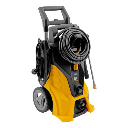 Моечная машина высокого давления R-180i, 2400 Вт, 180 бар, 7.5 л/мин, асинхронный двигатель Denzel по ценам производителя в Воронеже с доставкой по всей России