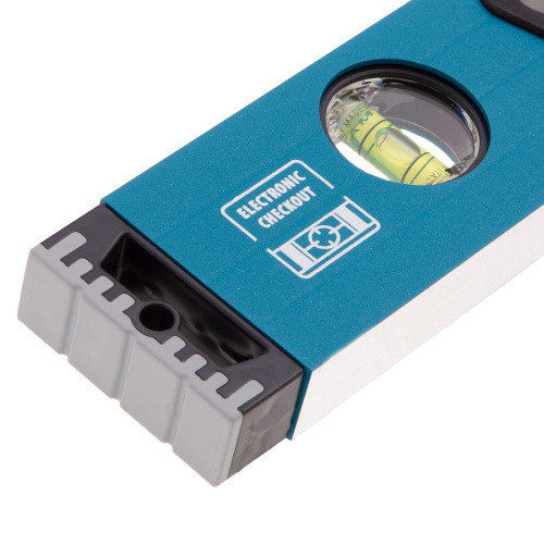 Уровень алюминиевый, 600 мм, усиленный с ударопрочными заглушками, рукоятки, 3 глазка Gross по ценам производителя в Воронеже с доставкой по всей России