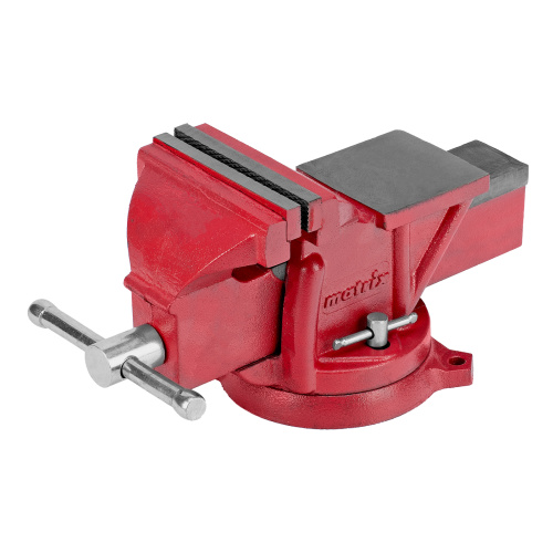 Тиски слесарные, 125 мм, поворотные, с наковальней Matrix по ценам производителя в Воронеже с доставкой по всей России