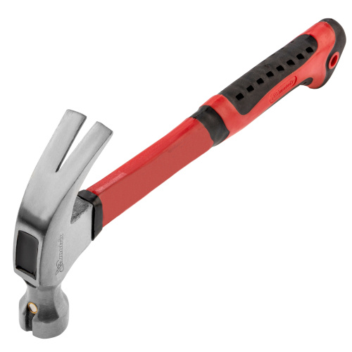 Молоток-гвоздодер, 450 г, боек c магнитом, фибергласовая обрезиненная рукоятка Matrix по ценам производителя в Воронеже с доставкой по всей России