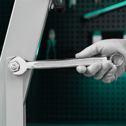 Ключ комбинированный, 23 мм, CrV, антислип Stels по ценам производителя в Воронеже с доставкой по всей России