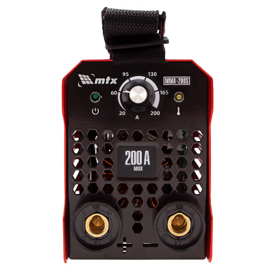 Инверторный аппарат дуговой сварки MMA-200S, 200 А, ПВ60%, диаметр электрода 1,6-5 мм MTX по ценам производителя в Воронеже с доставкой по всей России